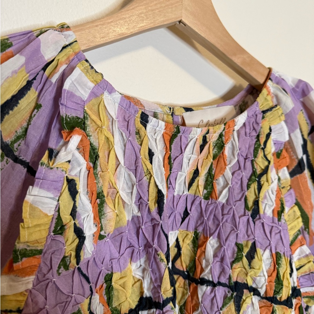 Cleobella Iona Blouse in Saffron Hale Print - Picture 6 of 7